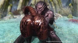 Argonian Pumps Troll Cock