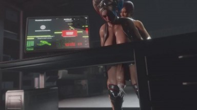 Seong Hui Pounds Harley Quinn